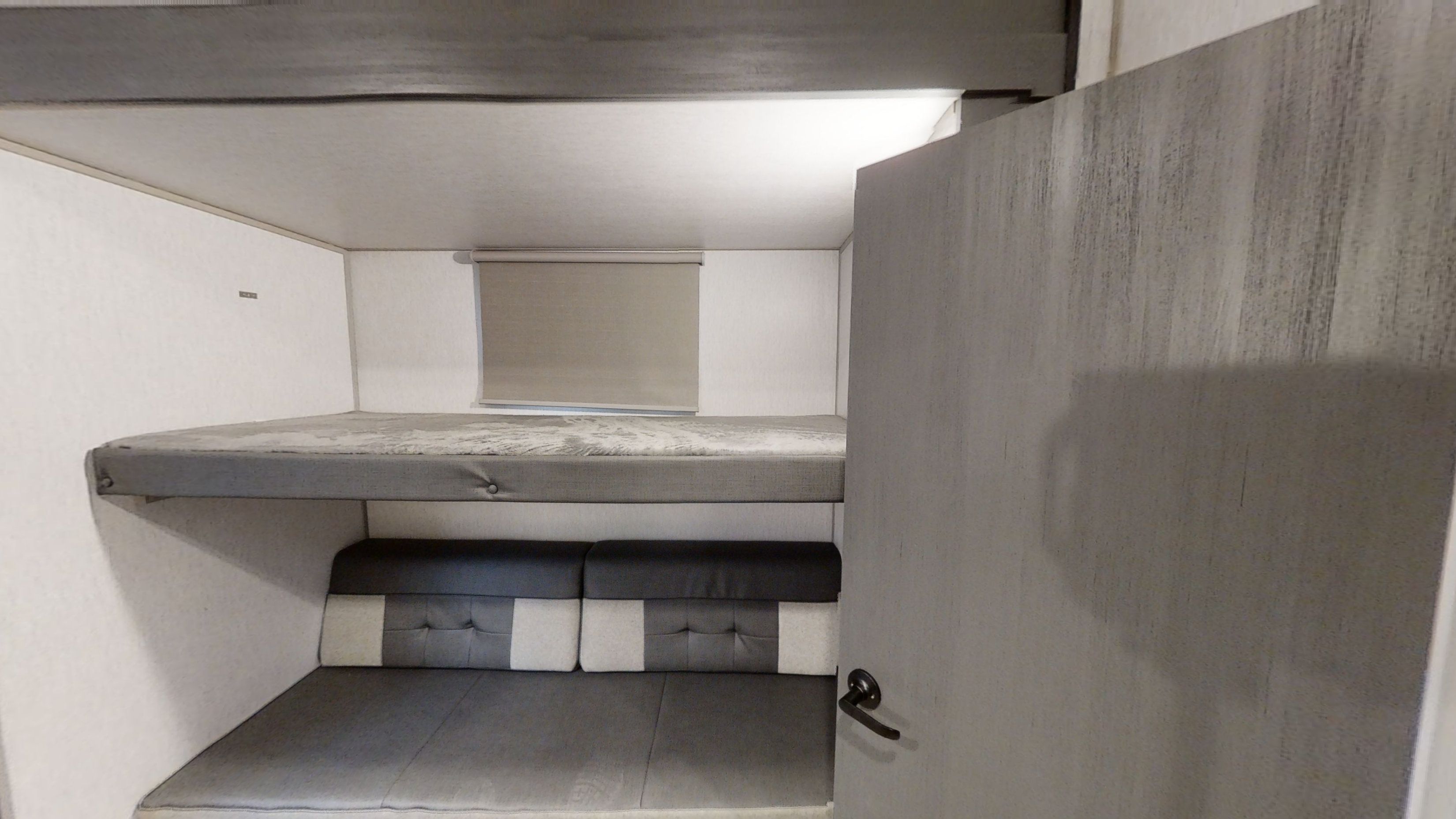 Additional bunk and seating space.