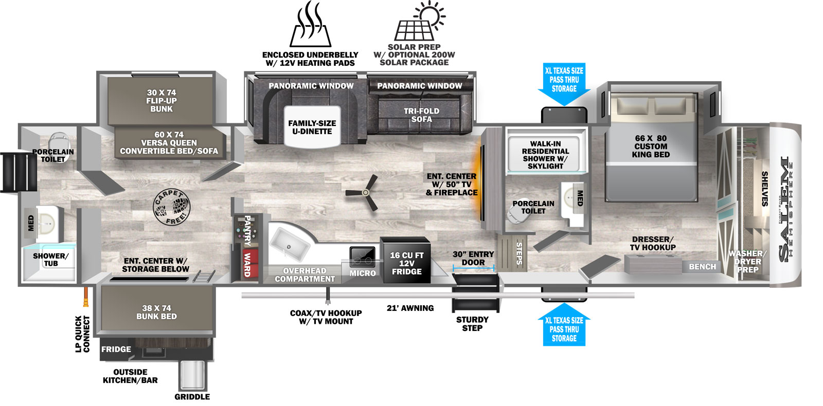 TF Taj Mahal 2 Floorplan